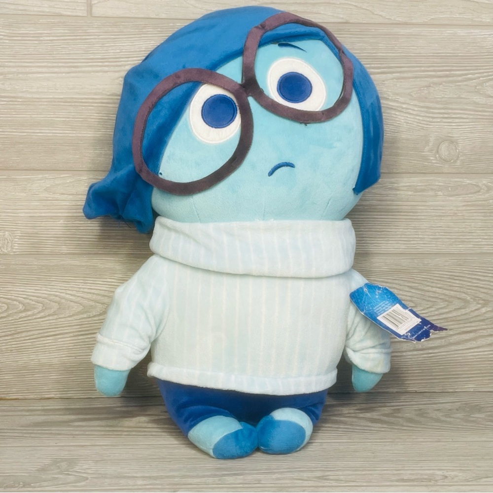 Disney/Pixar's Inside Out Plush Sadness Stuffed Animal doll 18" toy plush